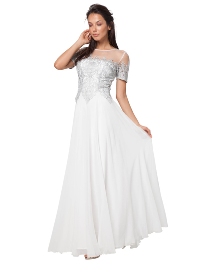 Picture Chi Chi wedding dress, Chi Chi maxi wedding dress, affordable maxi wedding dress, cheap maxi wedding dress, Alt Text
