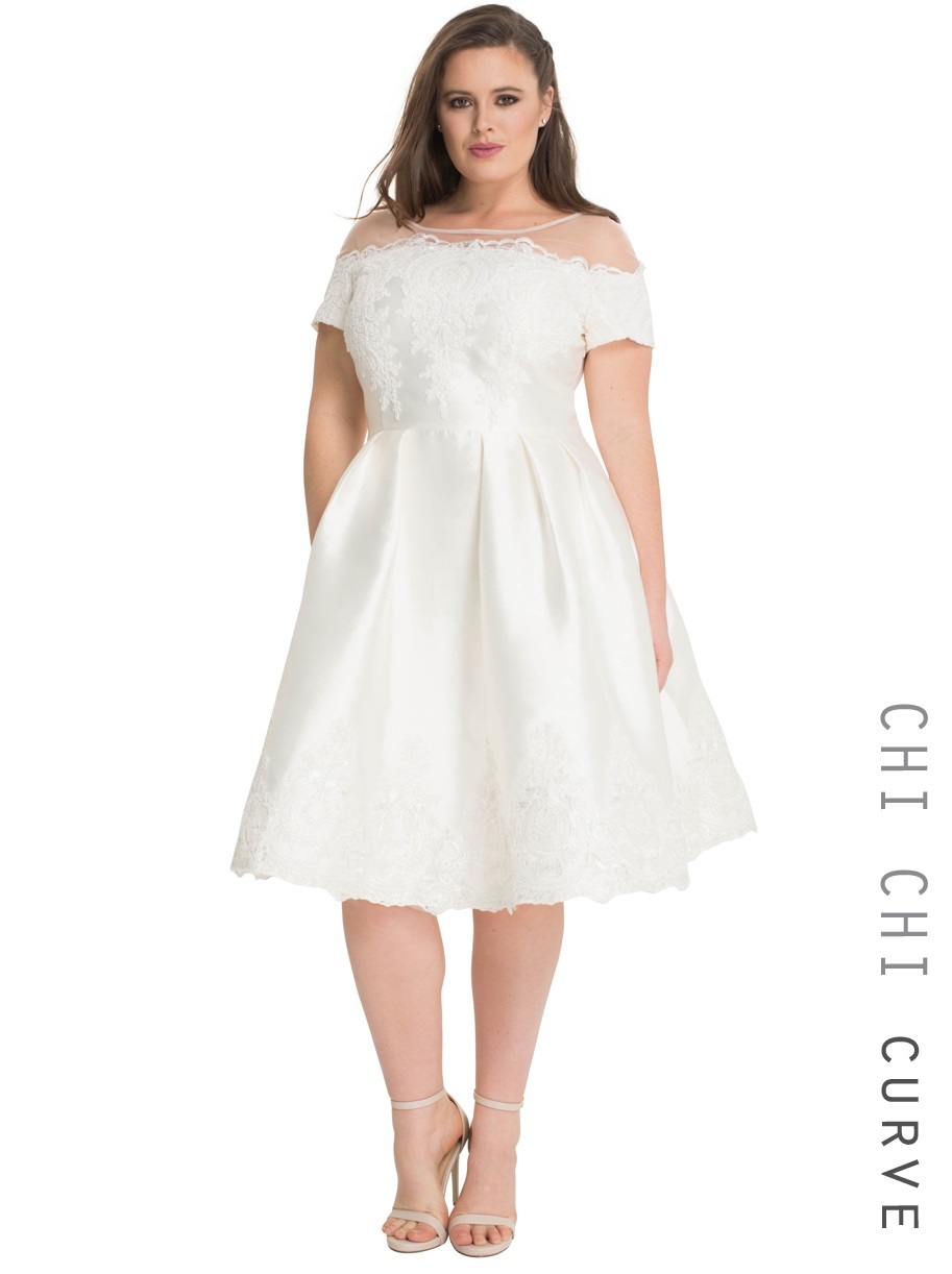 Budget Wedding Dresses for Curvy Brides - SaveOnTheDate