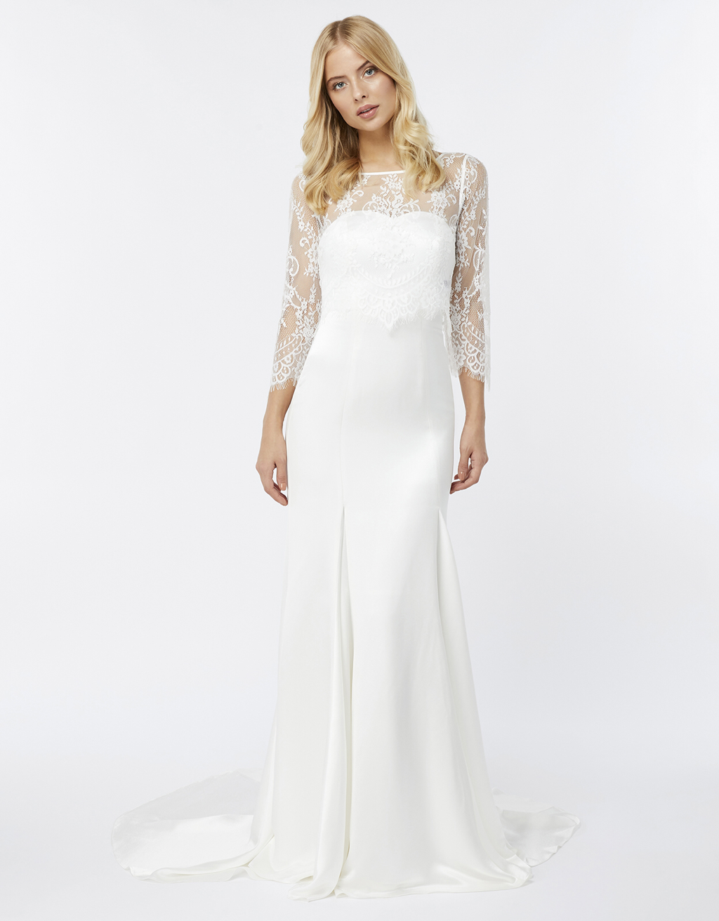 Budget Sheath and Column Wedding Dress - SaveOnTheDate